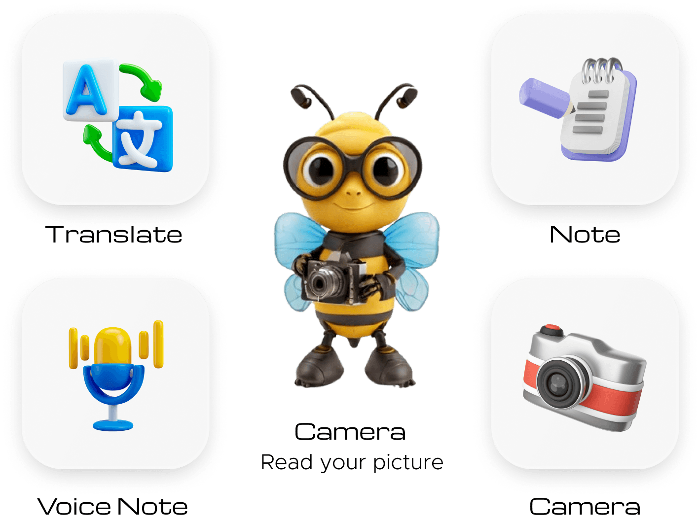 ReadBee — AI-assisted reading, translation, and speech